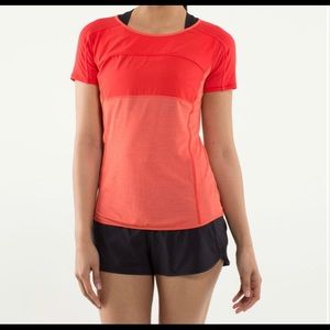 Lululemon Fast Track Short Sleeve Size 2